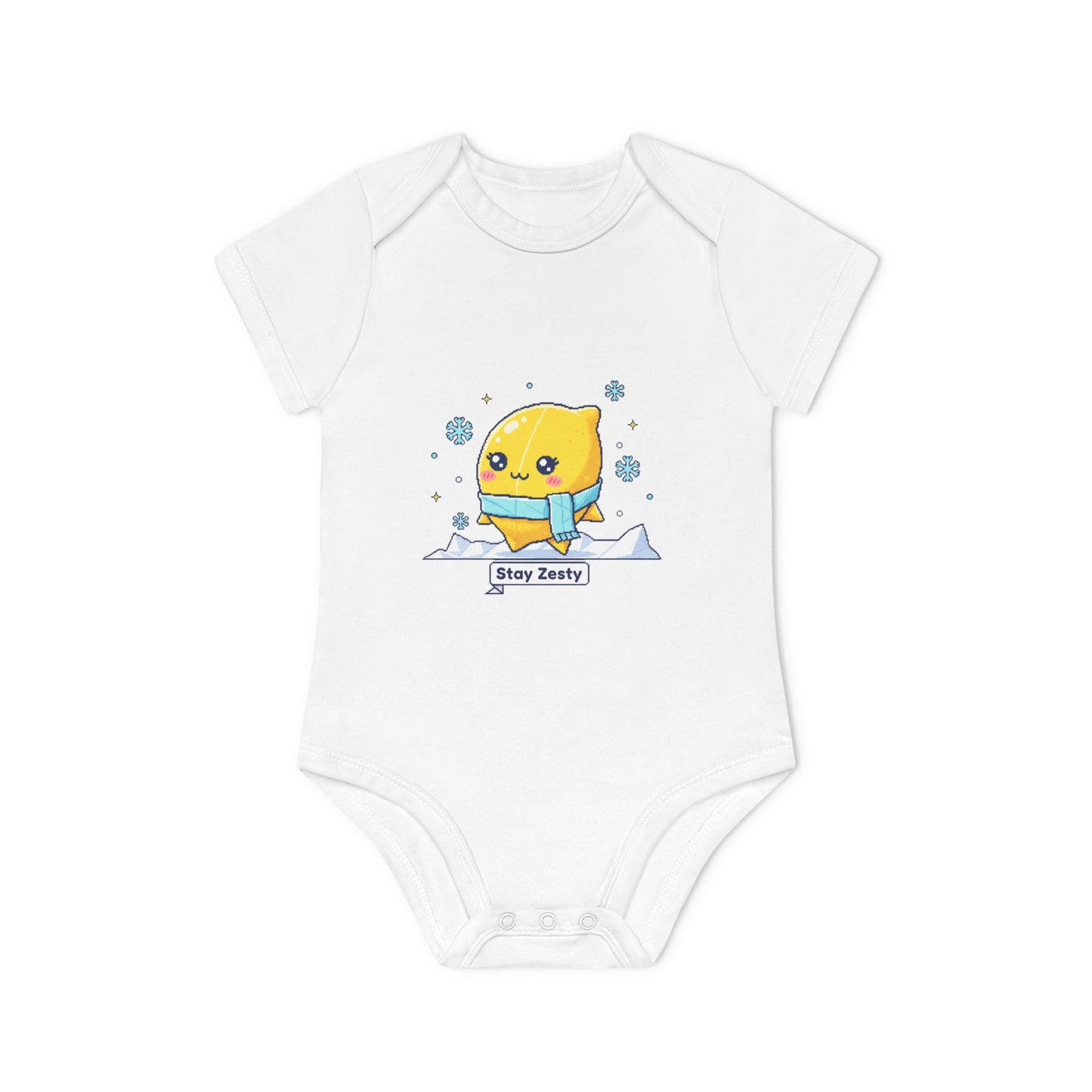 Bold Line Baby Organic Bodysuit — Minimalist Infant Bodysuit